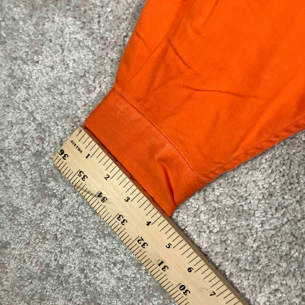 Vtg Ralph Lauren Button Down Shirt Lot 2 Mens M Orange Blaire Blake Long Sleeve - Picture 9 of 16